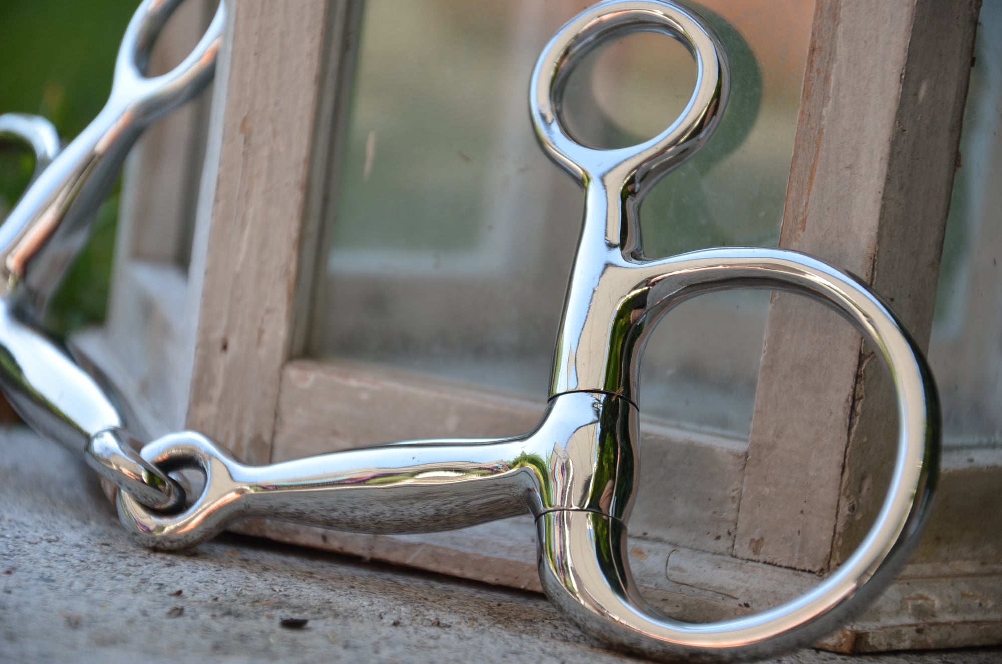 Bauchertrense MRS englisch poliert mit längerem Oberbaum